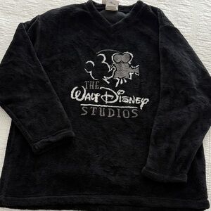 Disney Black Crew Neck Sweater